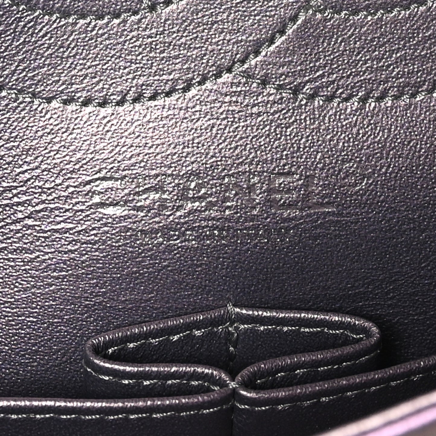 Iridescent Lambskin Quilted 2.55 Reissue 225 Flap Light Purple