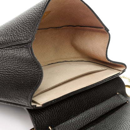 Chloe Grained Lambskin Drew Shoulder Bag Black 5 of 6
