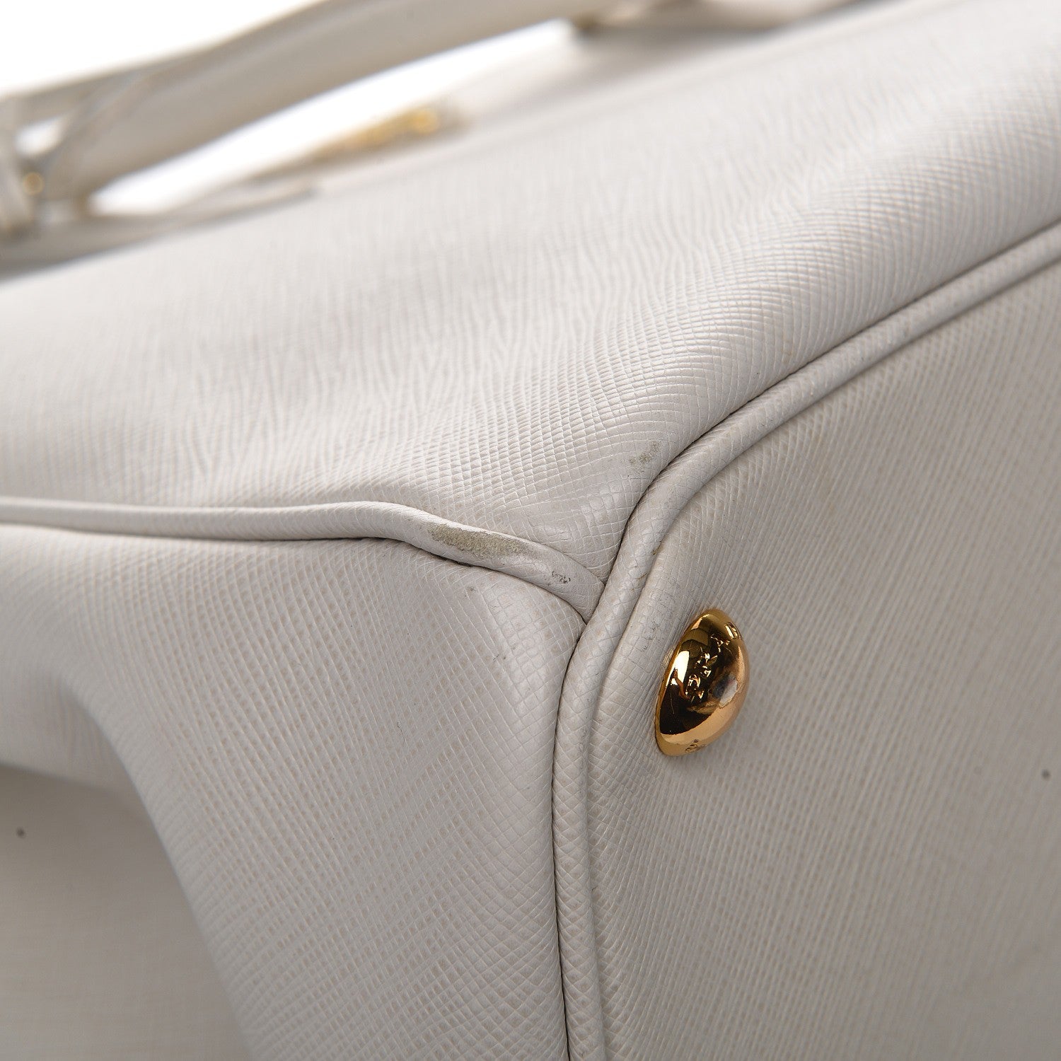Prada Saffiano Medium Galleria Double Zip Tote Talco 14 of 14