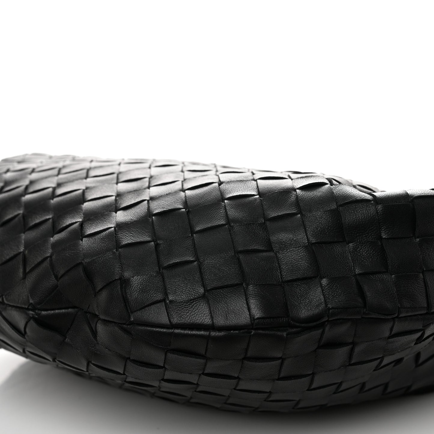 Nappa Intrecciato Teen Jodie Hobo Black