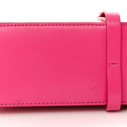 Givenchy Box Calfskin Mini Cut Out Shoulder Bag Neon Pink 11 of 18