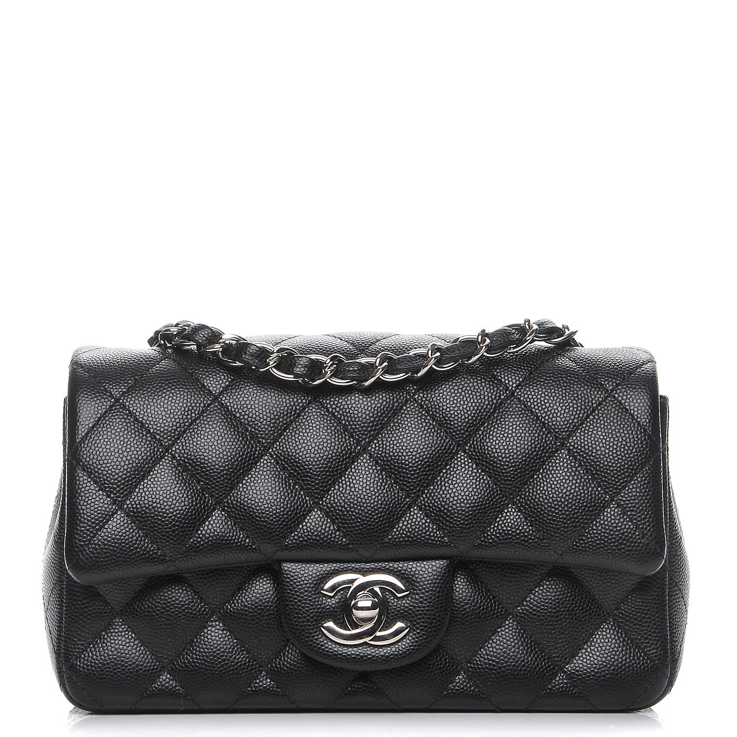 Chanel Caviar Quilted Mini Rectangular Flap Black 1 of 7