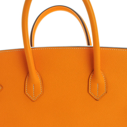 Hermes Epsom Candy Birkin 35 Jaune D'Or Feu 14 of 26