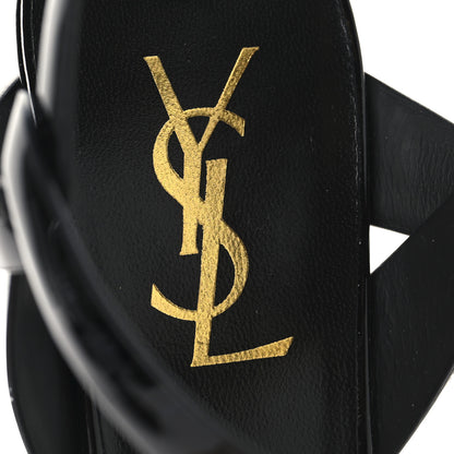 Saint Laurent Patent Tribute 75 Platform Sandals 37.5 Black 9 of 9