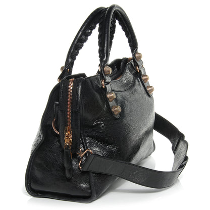 Balenciaga Agneau Giant 21 Rose Gold Hardware City Black 3 of 7