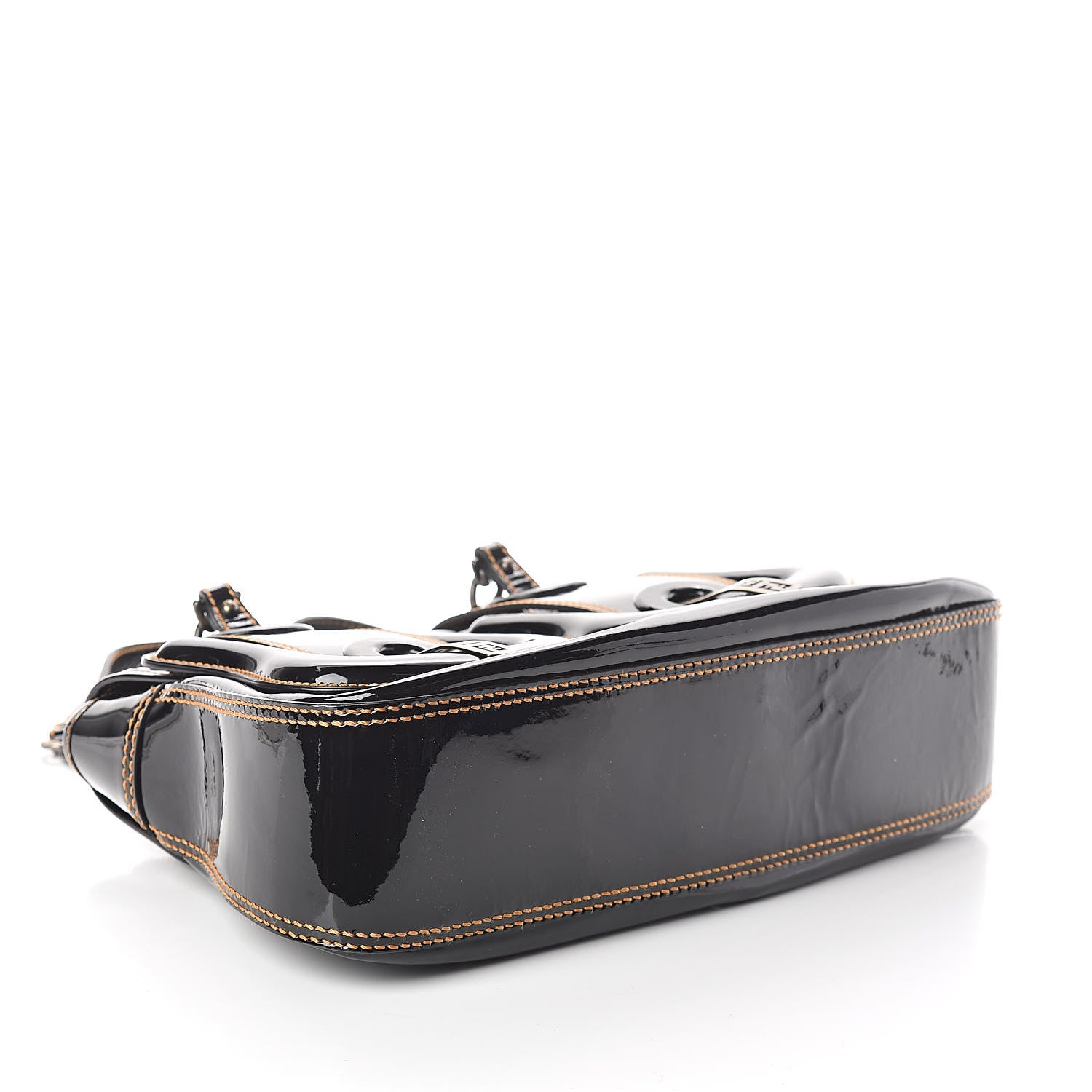 Fendi Patent B Bag Black 4 of 9