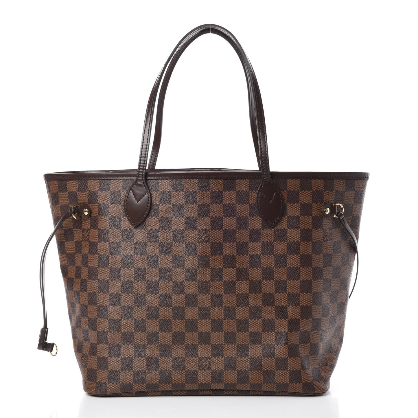 Damier Ebene Neo Neverfull MM Rose Ballerine