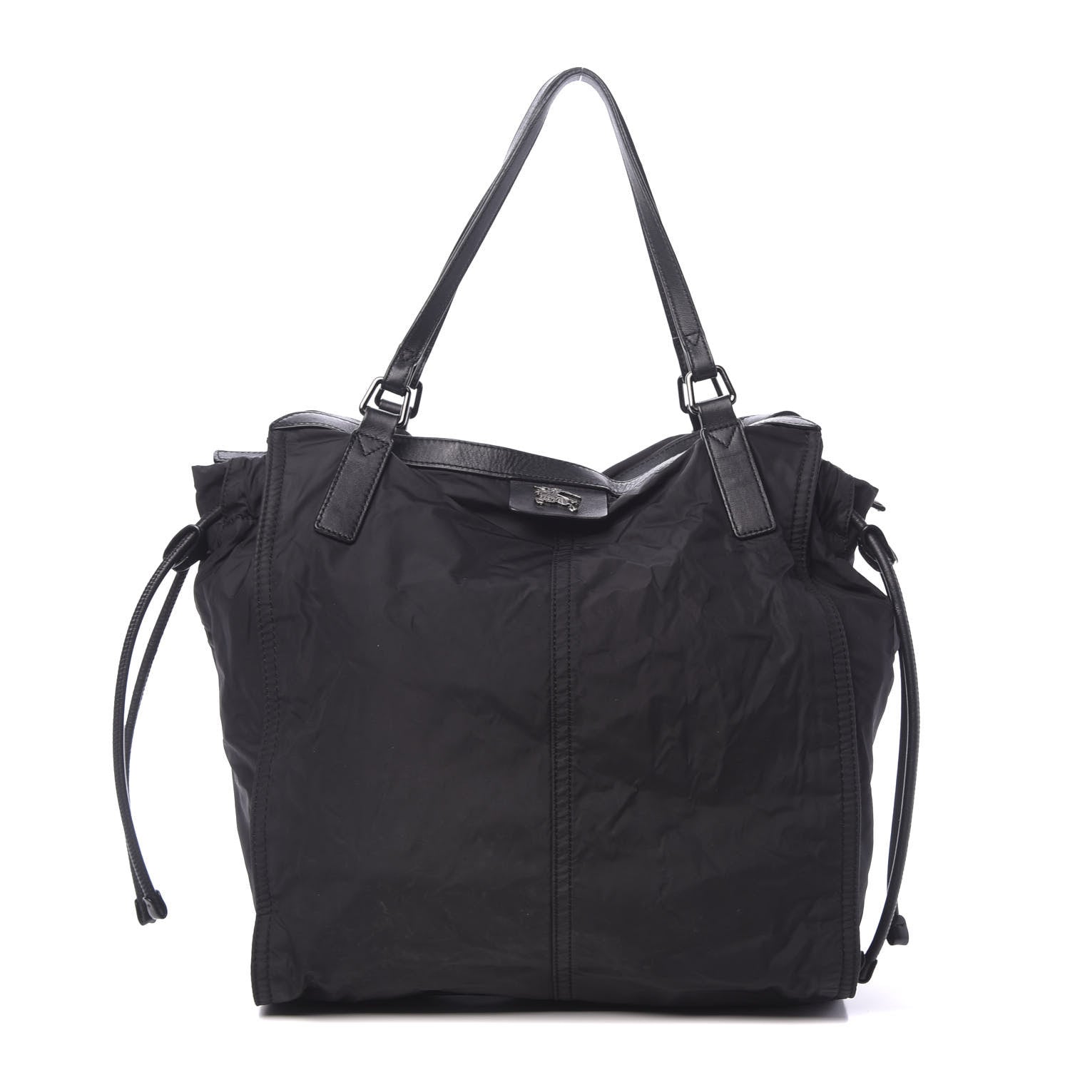 Burberry Nylon Buckleigh Packable Tote Black 1 of 14
