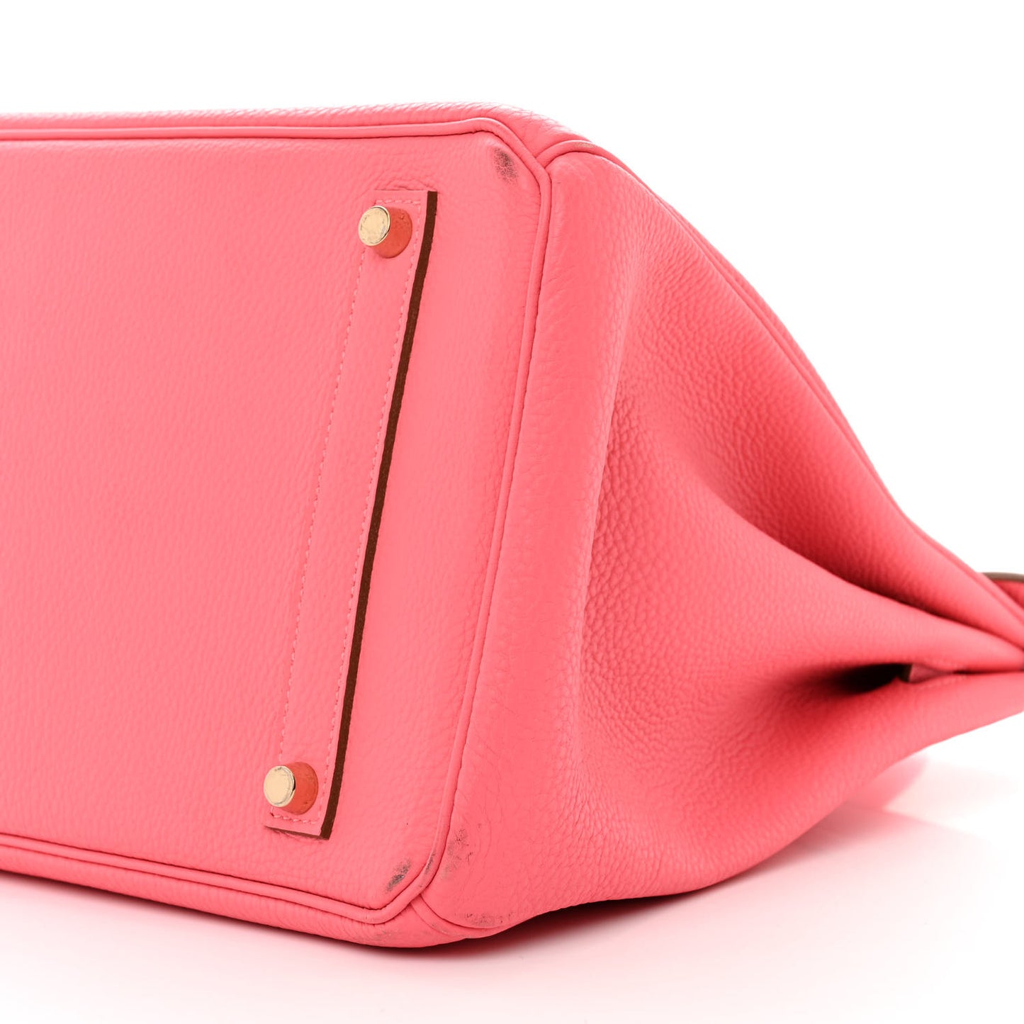 Togo Birkin 35 Rose Lipstick