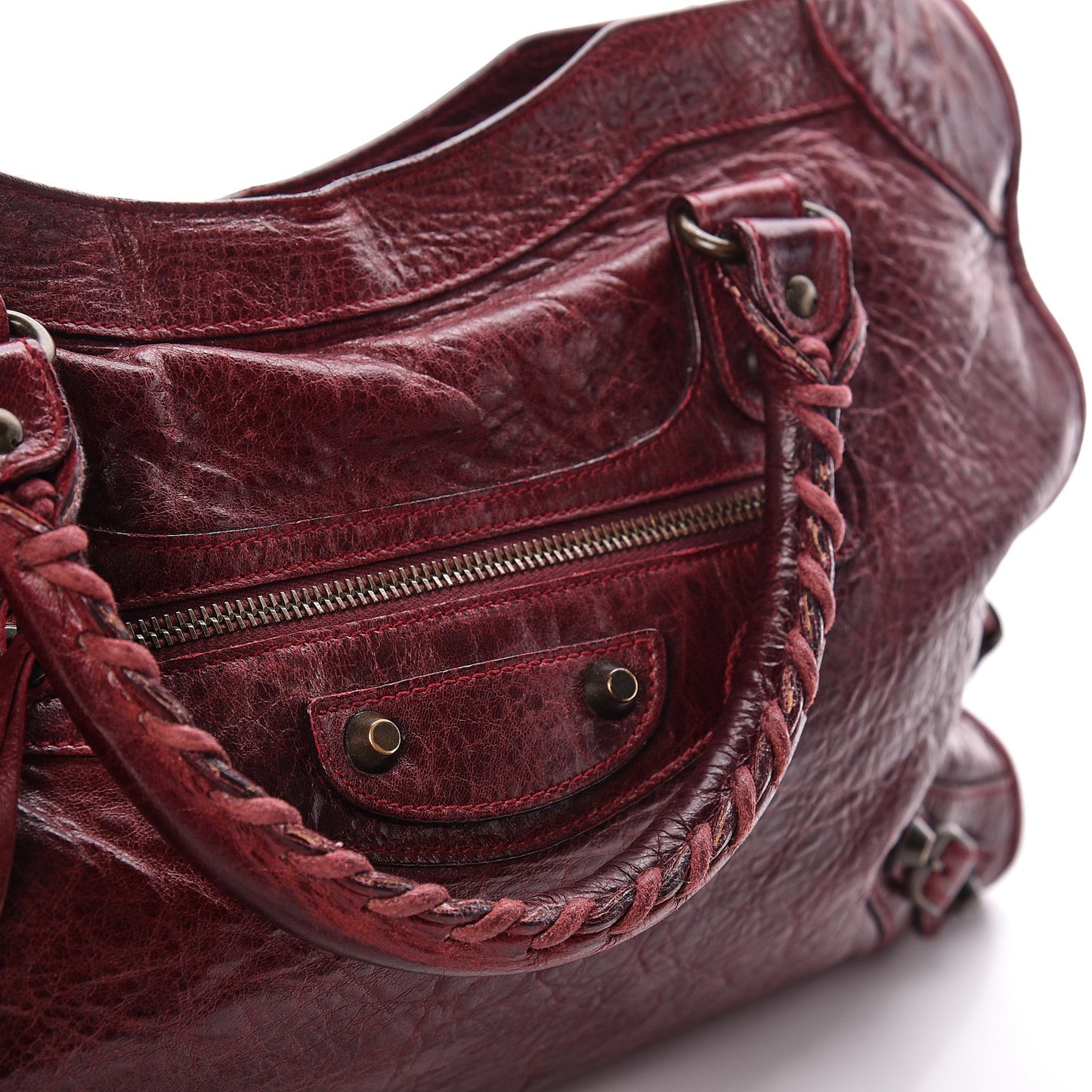 Agneau Classic Hardware City Rouge Grenat