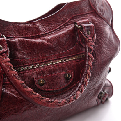 Balenciaga Agneau Classic Hardware City Rouge Grenat 14 of 14