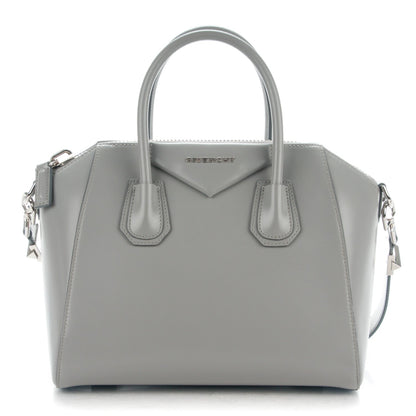 Givenchy Shiny Lord Calfskin Small Antigona Pearl Grey 1 of 7