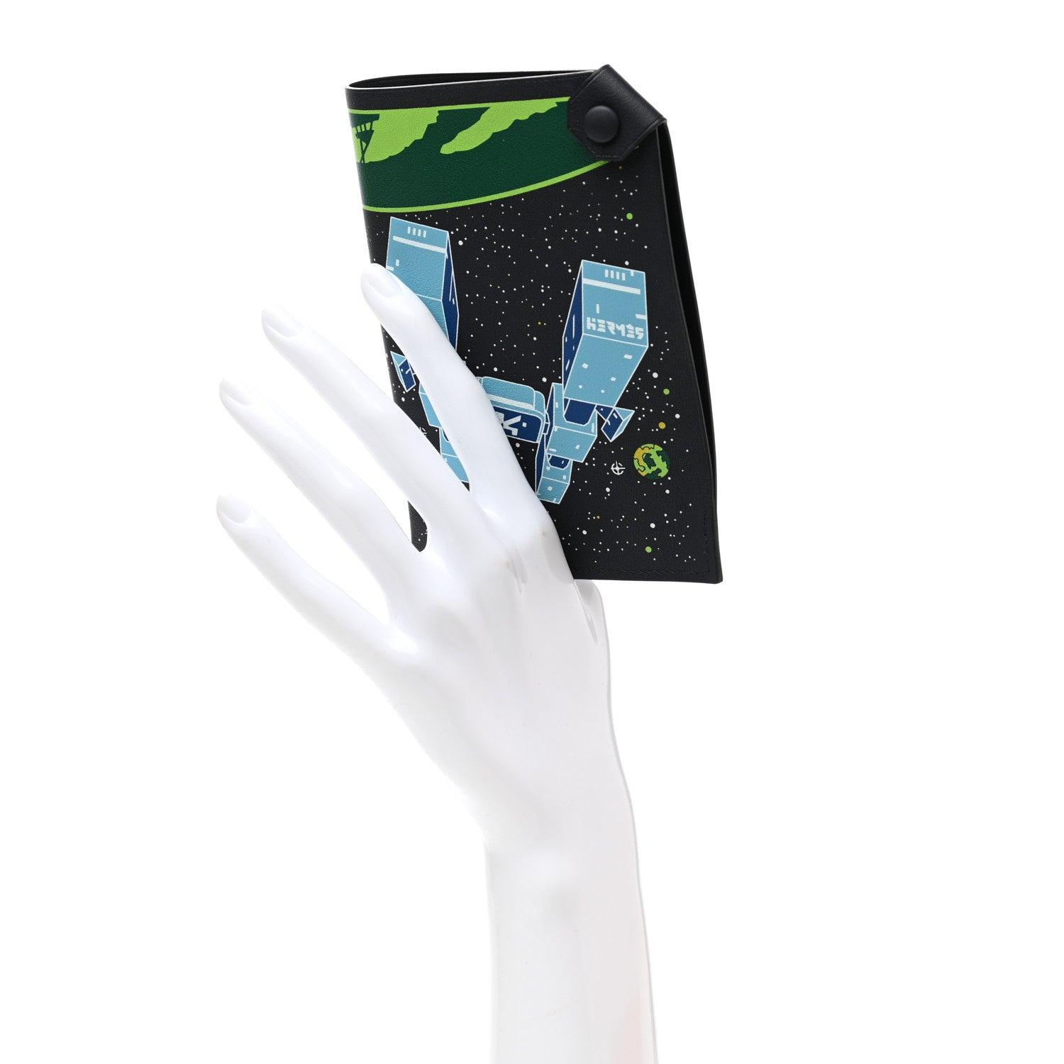 Hermes Swift Hermes Odyssey Tarmac Passport Holder Bleu Indigo 4 of 8