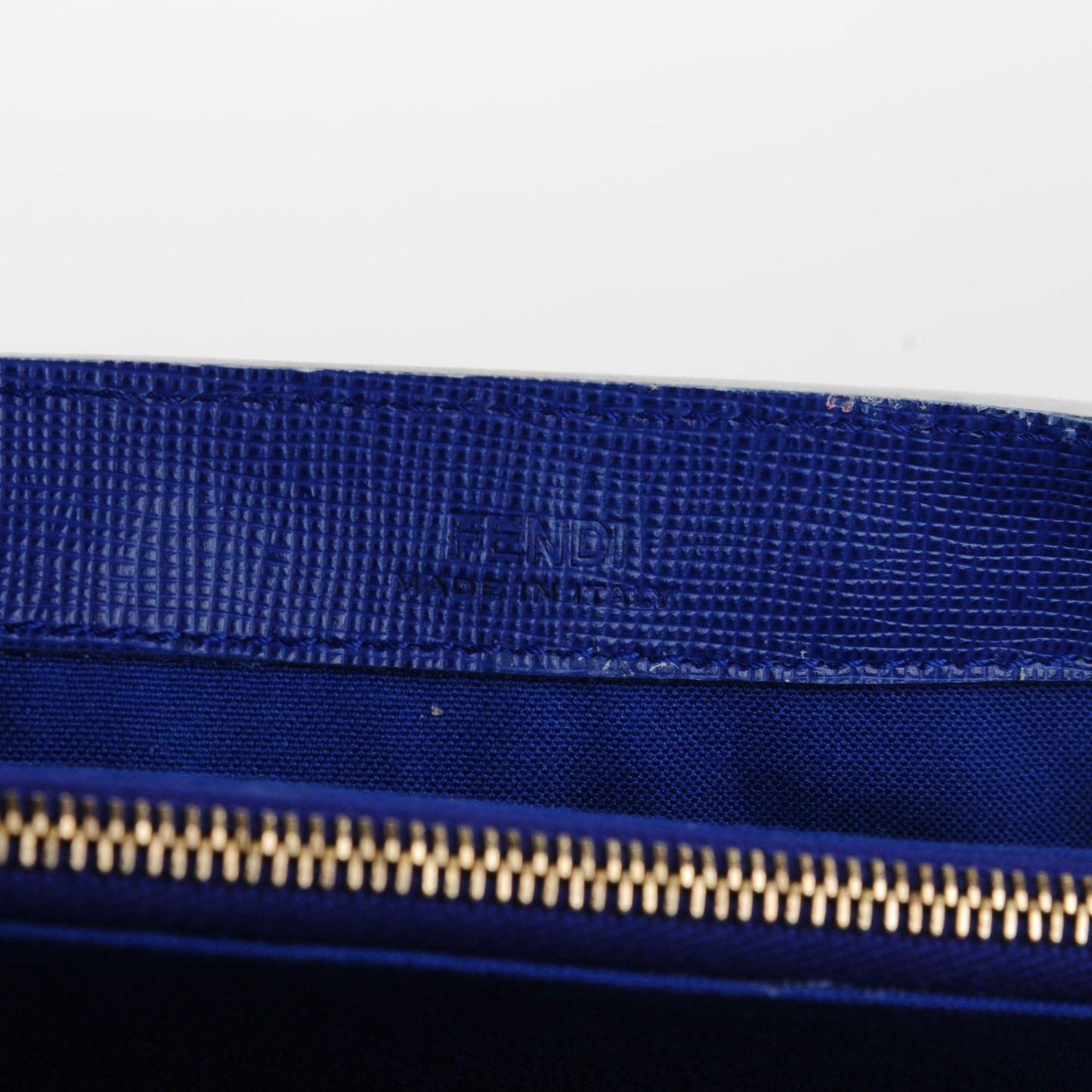 Vitello Elite Fendi Roma Continental Wallet White Multicolor
