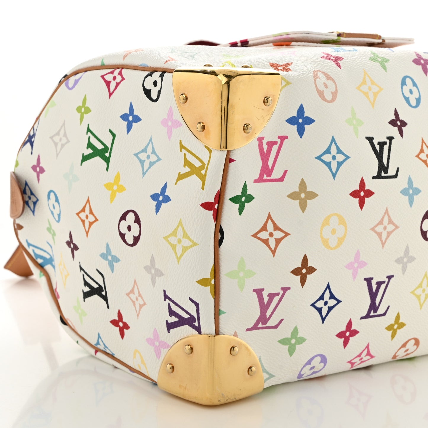 Monogram Multicolor Speedy 30 White