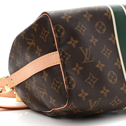 Louis Vuitton Monogram My LV Heritage Speedy Bandouliere 25 Vert Anglais White 9 of 10