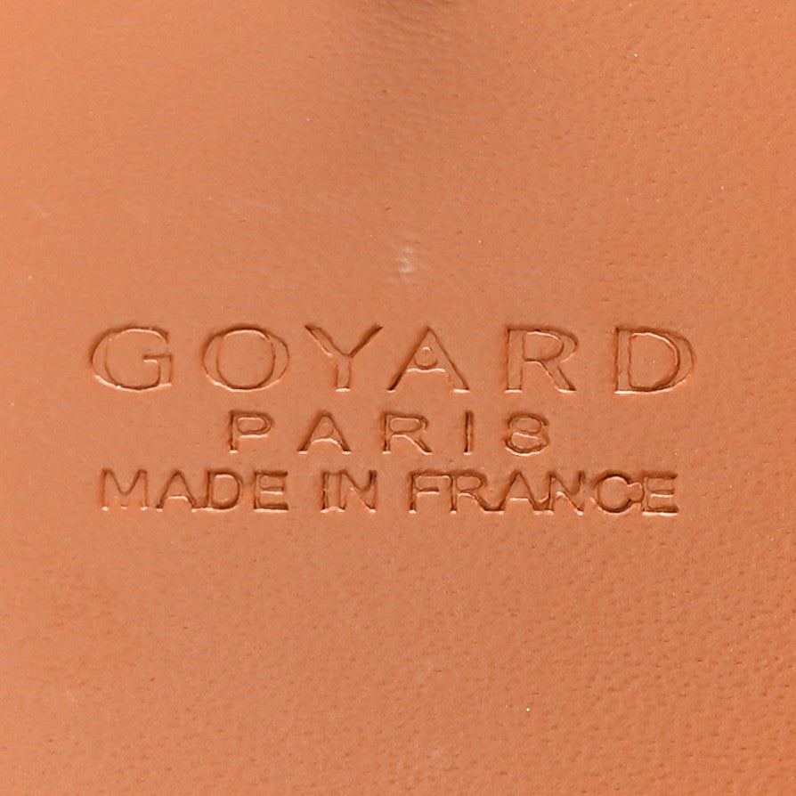 Goyardine Varenne Continental Wallet Black Gold