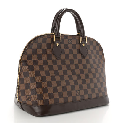 Louis Vuitton Damier Ebene Alma PM 3 of 9