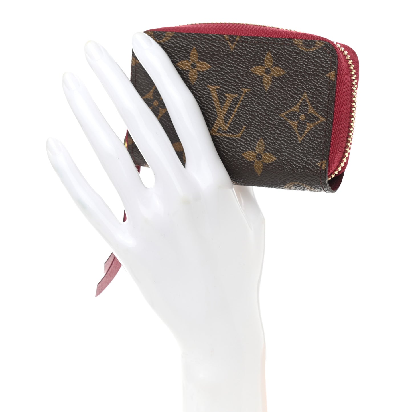 Monogram Zippy Multicartes Fuchsia