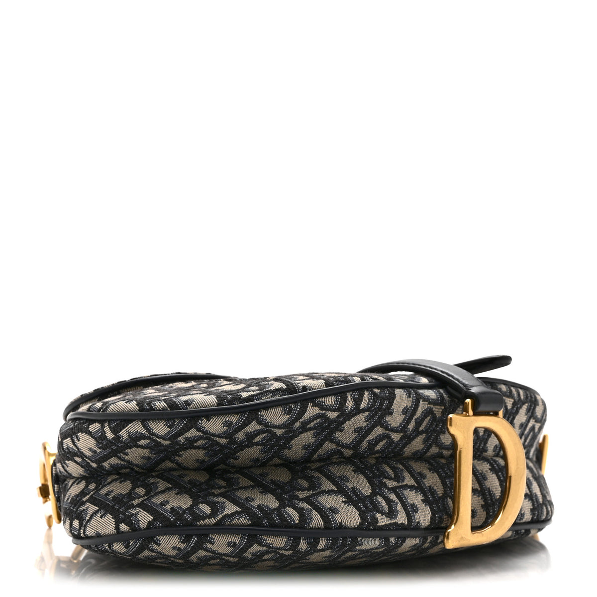 Oblique Saddle Bag Blue