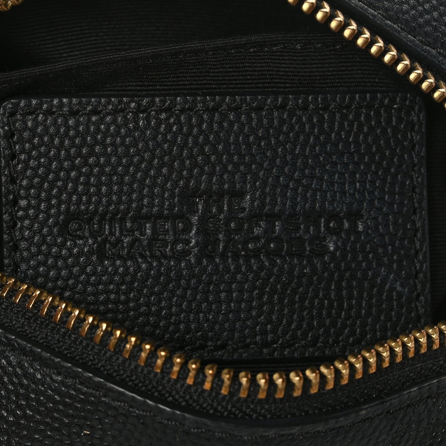 Marc Jacobs Calfskin Quilted Pearl The Softshot 17 Crossbody Black 6 of 8