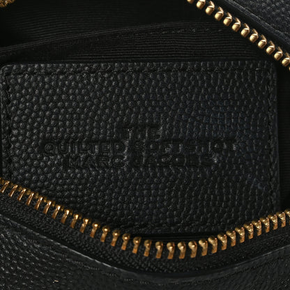 Marc Jacobs Calfskin Quilted Pearl The Softshot 17 Crossbody Black 6 of 8