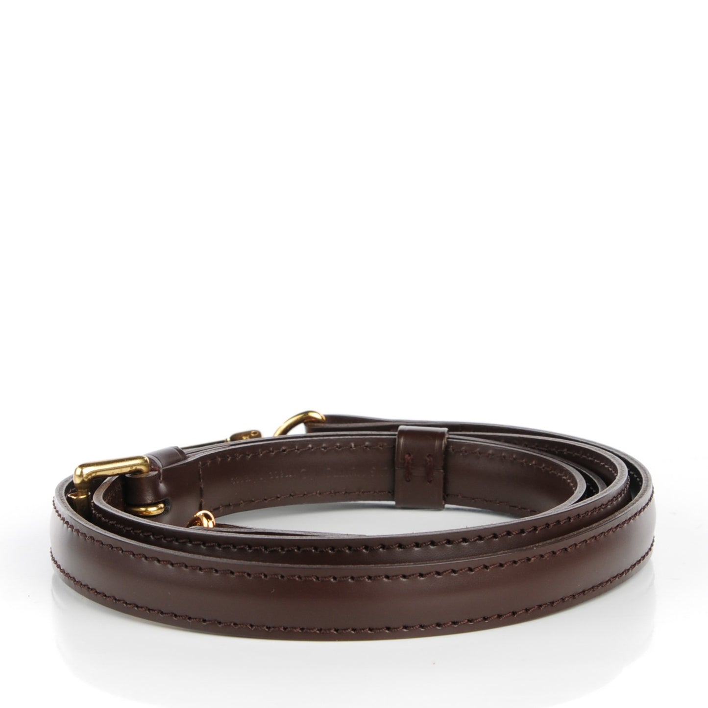 Calfskin Adjustable Shoulder Strap Brown