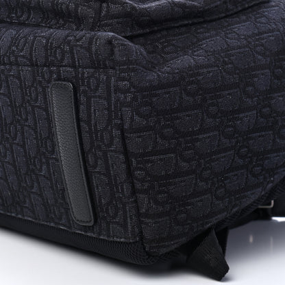 Christian Dior Oblique Calfskin Rider Backpack Black 8 of 8