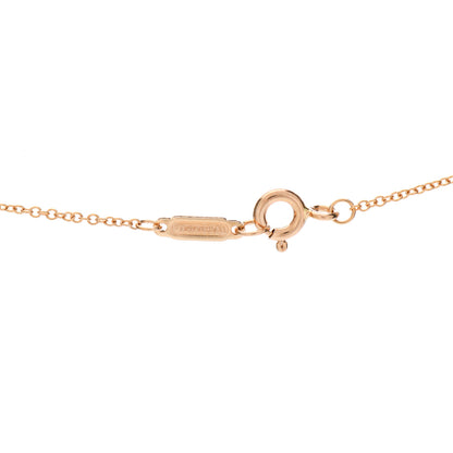 Tiffany 18K Yellow Gold Diamond Mini Bow Pave Pendant Necklace 5 of 7
