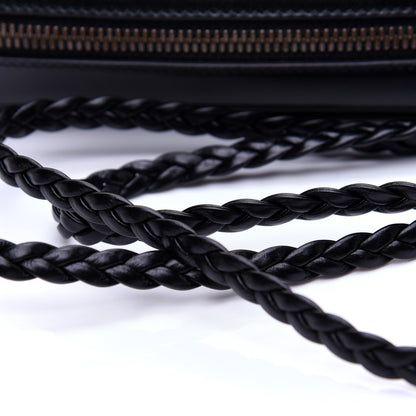 Gucci Calfskin Web Trapuntata Small GG Shoulder Bag Black 11 of 11