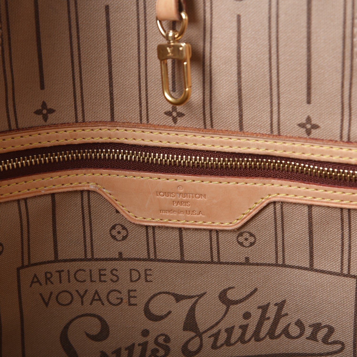 Louis Vuitton Monogram Neverfull MM 6 of 18