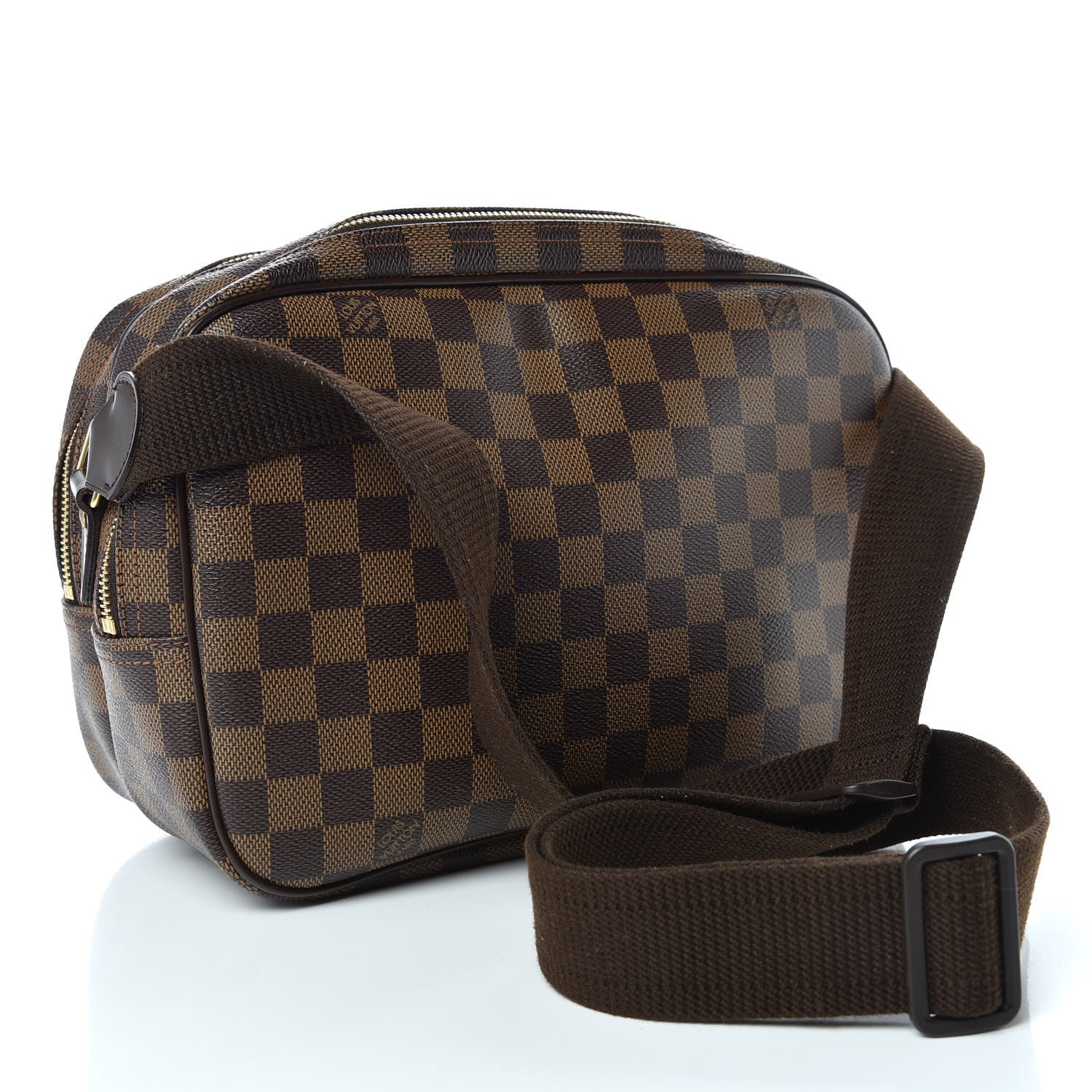 Louis Vuitton Damier Ebene Reporter PM 3 of 10