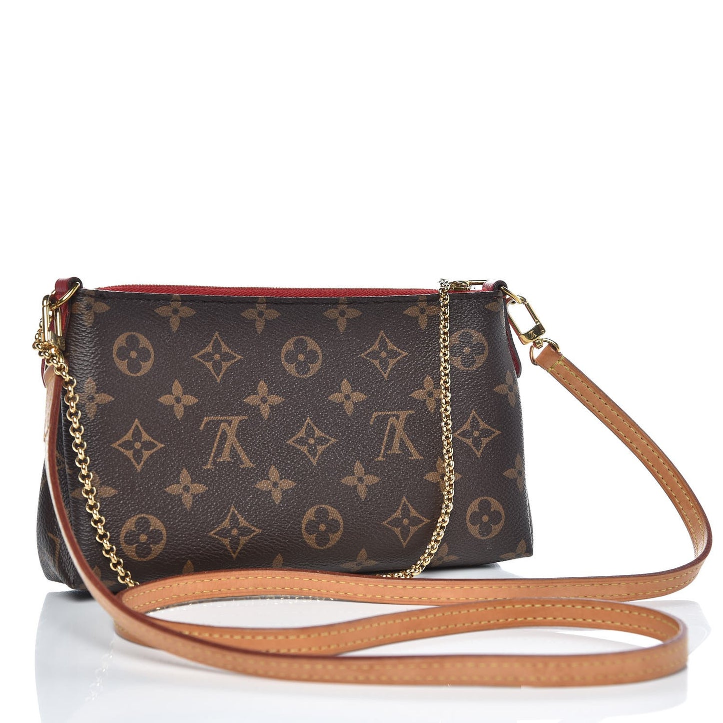 Monogram Pallas Clutch Cherry