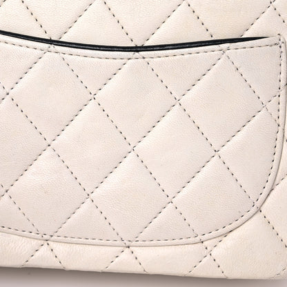 Chanel Lambskin Quilted Mini Square Flap White 16 of 17