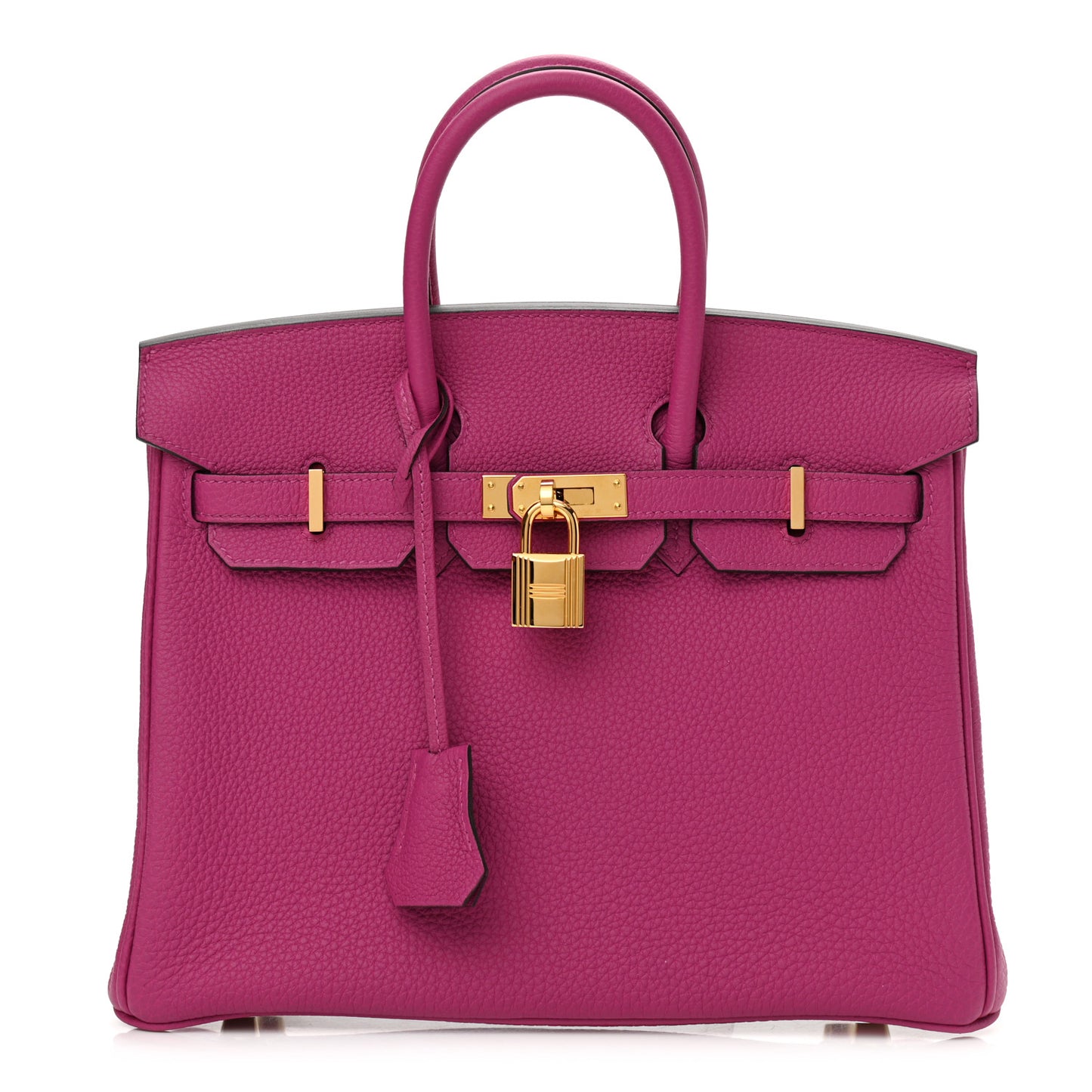 Togo Birkin 25 Rose Pourpre