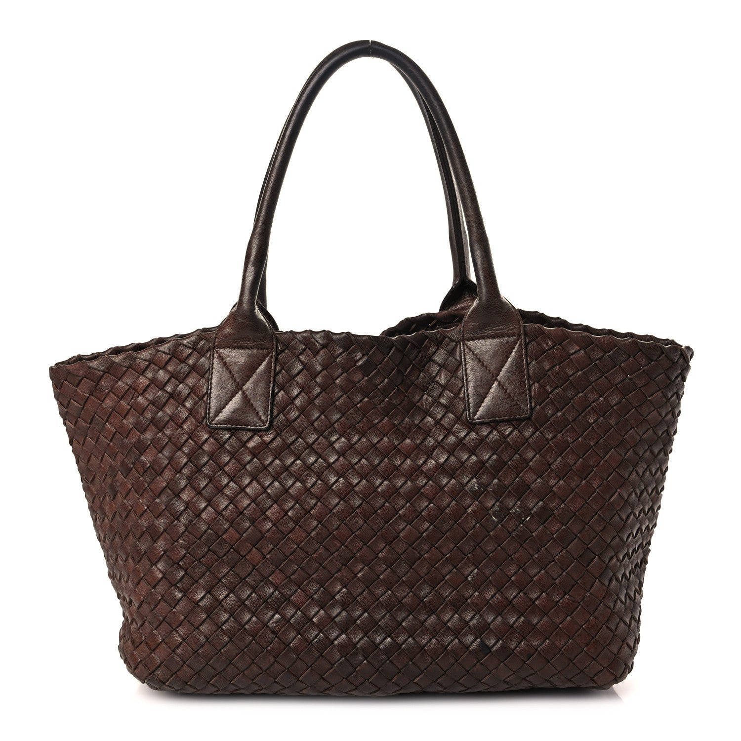 Bottega Veneta Nappa Intrecciato Mini Cabat Ebano 1 of 12