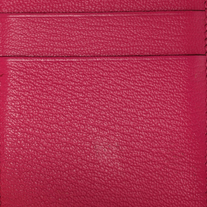 Hermes Ostrich Kelly Medium Wallet Rose Tyrien 8 of 12
