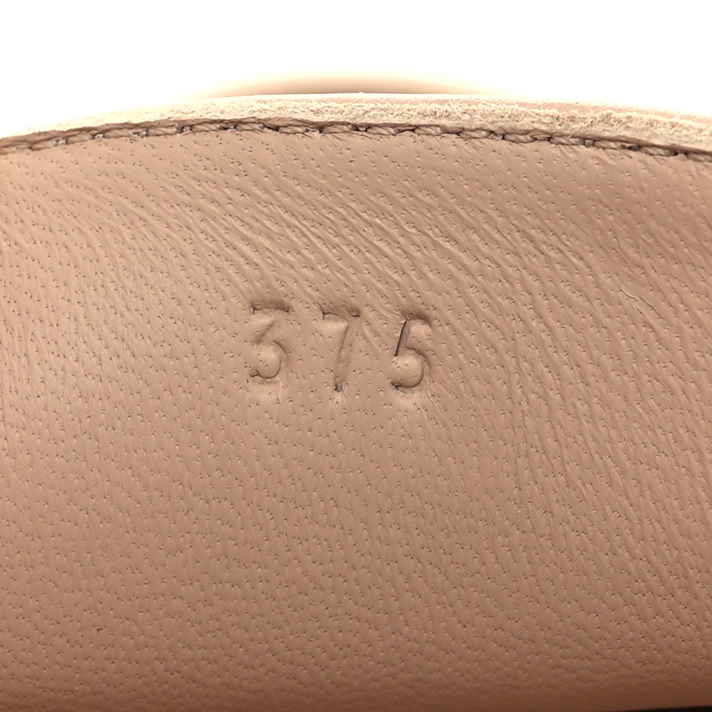 Calfskin Game Slip On Sneakers 37.5 Beige Nude