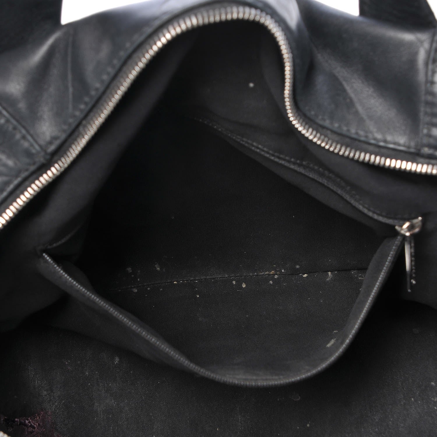 Chanel Calfskin CC Chevron All Day Long Boston Black 13 of 18