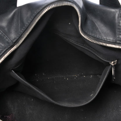 Chanel Calfskin CC Chevron All Day Long Boston Black 13 of 18
