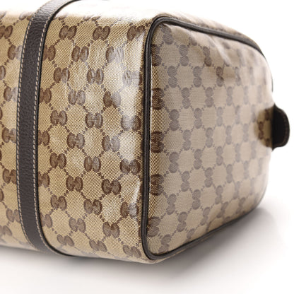 Gucci Crystal Monogram Medium Joy Boston Dark Brown 7 of 10