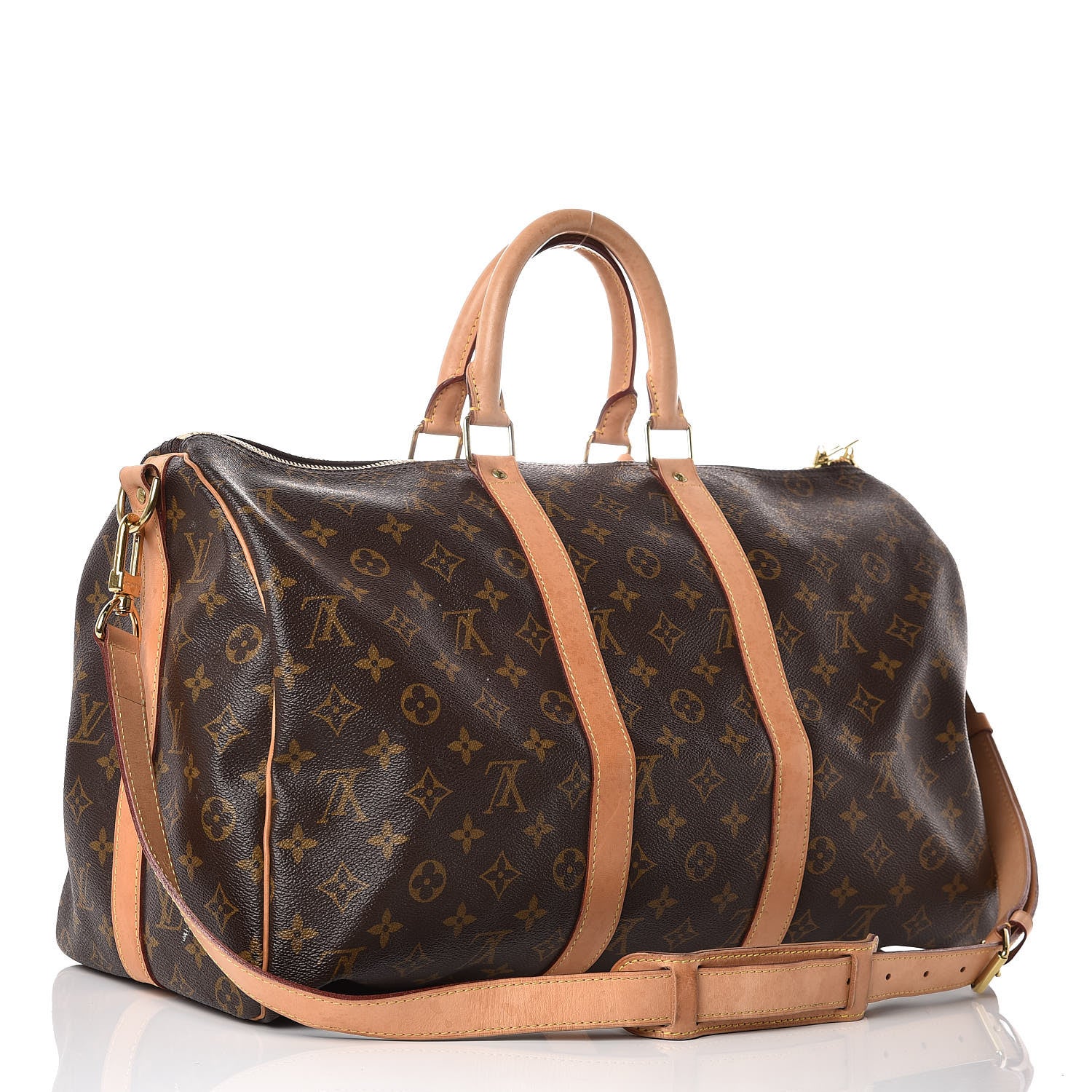 Louis Vuitton Monogram Keepall Bandouliere 45 3 of 25