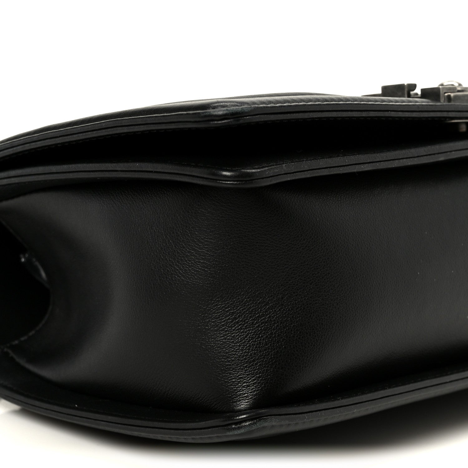 Chanel Calfskin Quilted Medium Boy Flap Black 9 of 10