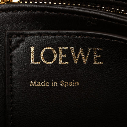 Loewe Lambskin Goya Puffer Bag Dark Chocolate 6 of 10