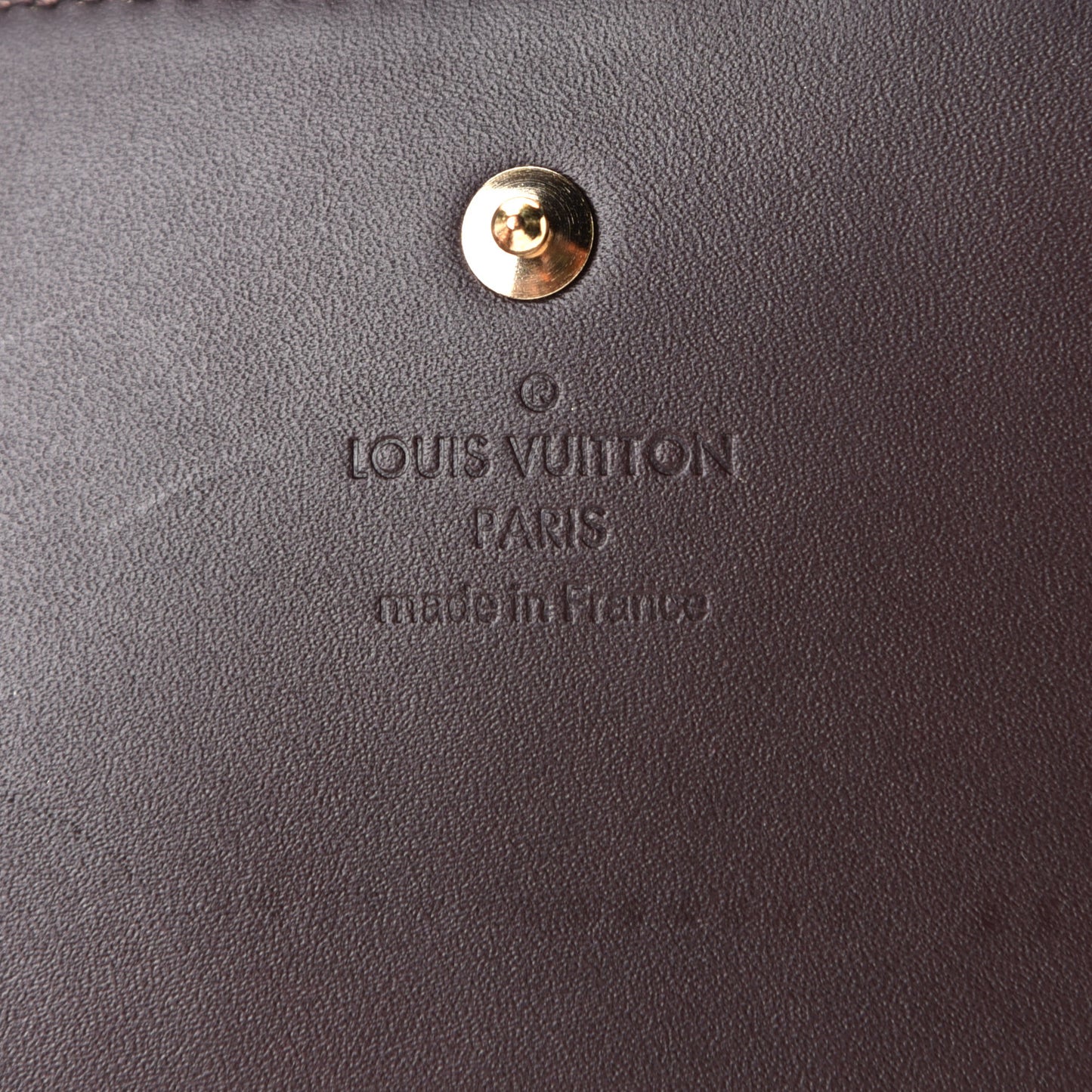 Vernis Chain Wallet Amarante