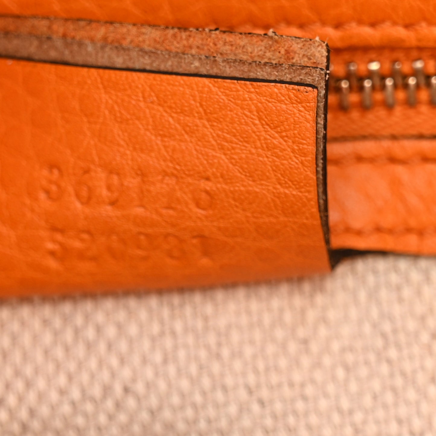 Pebbled Calfskin Small Soho Top Handle Bag Curcuma