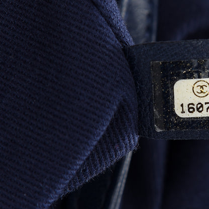 Chanel Canvas Medium Deauville Tote Blue 6 of 10