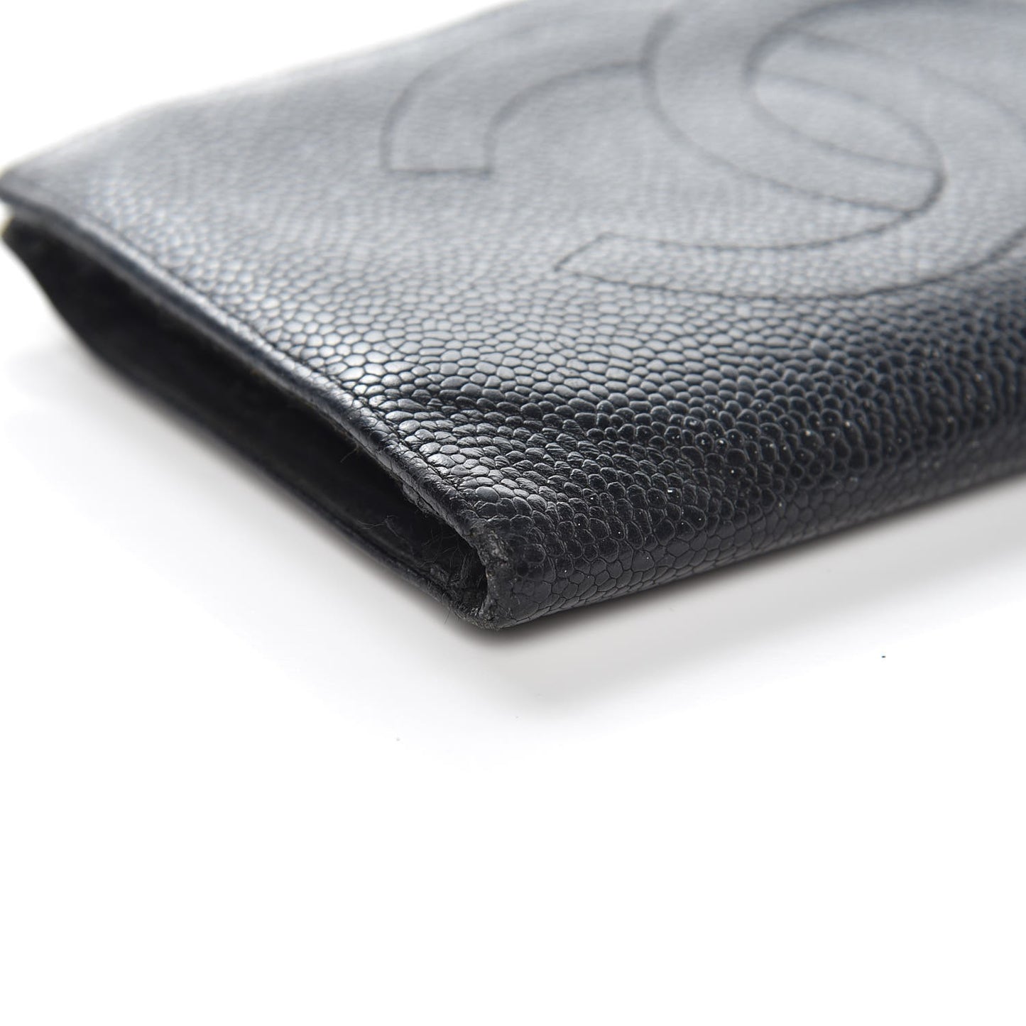 Caviar Timeless CC French Wallet Black