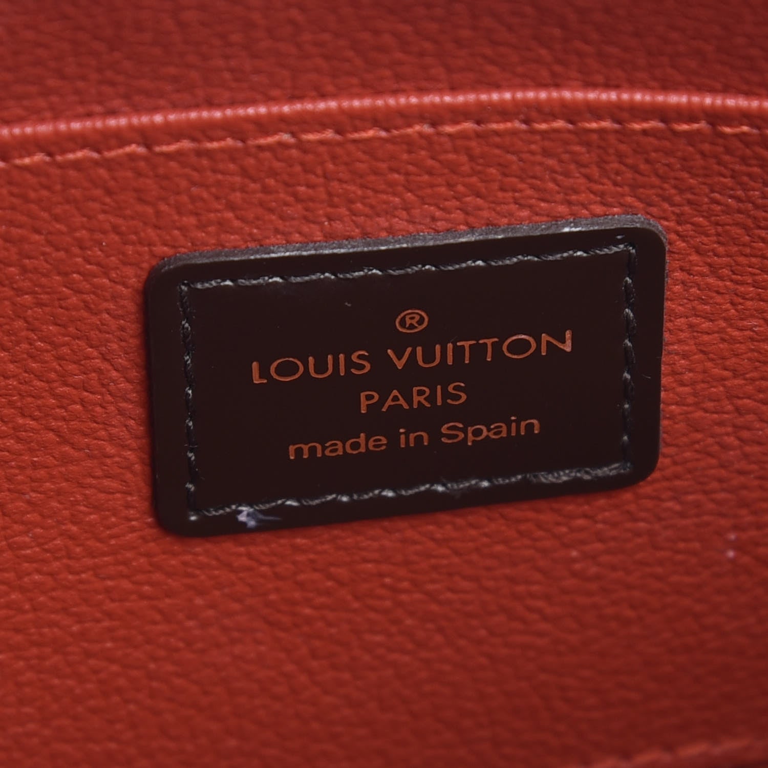 Louis Vuitton Damier Ebene Cosmetic Pouch 6 of 6