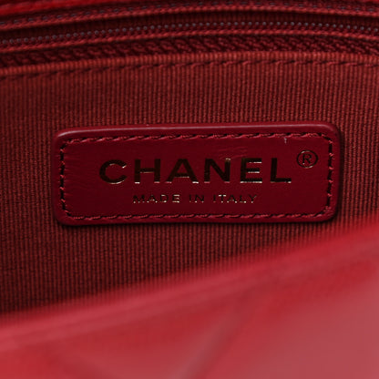 Chanel Caviar Quilted Small Twist Your Buttons Flap Burgundy 6 of 11